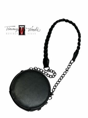 Timmy Woods Beverly Hills Black‎ Circle Shoulder Bag
